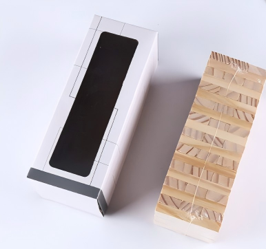 Wooden Blocks Stacking - Juego de Bloques de Madera Elegante