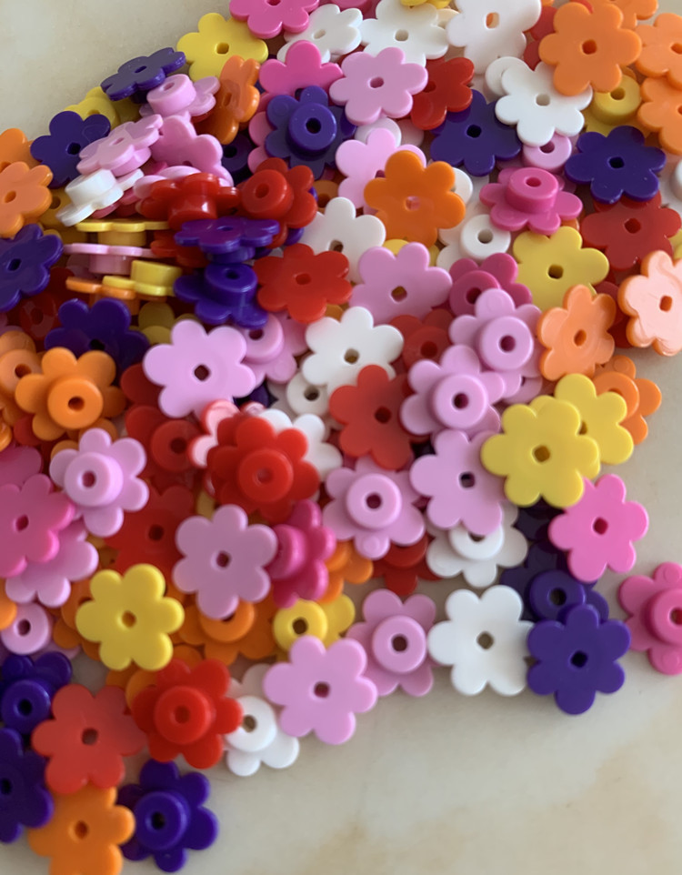 Kids Toys Brand - Bloques de Construcción de Flores Pequeñas