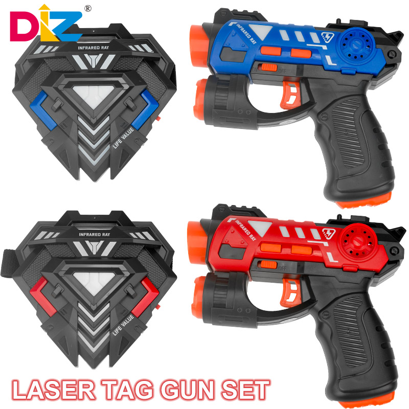 Laser Tag Set Kids - Juego de pistolas láser eléctricas infrarrojas