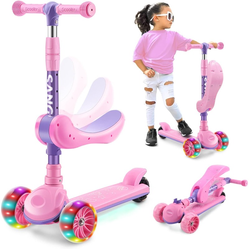 Kids Toys Scooter - Patinete 2 en 1 para niños