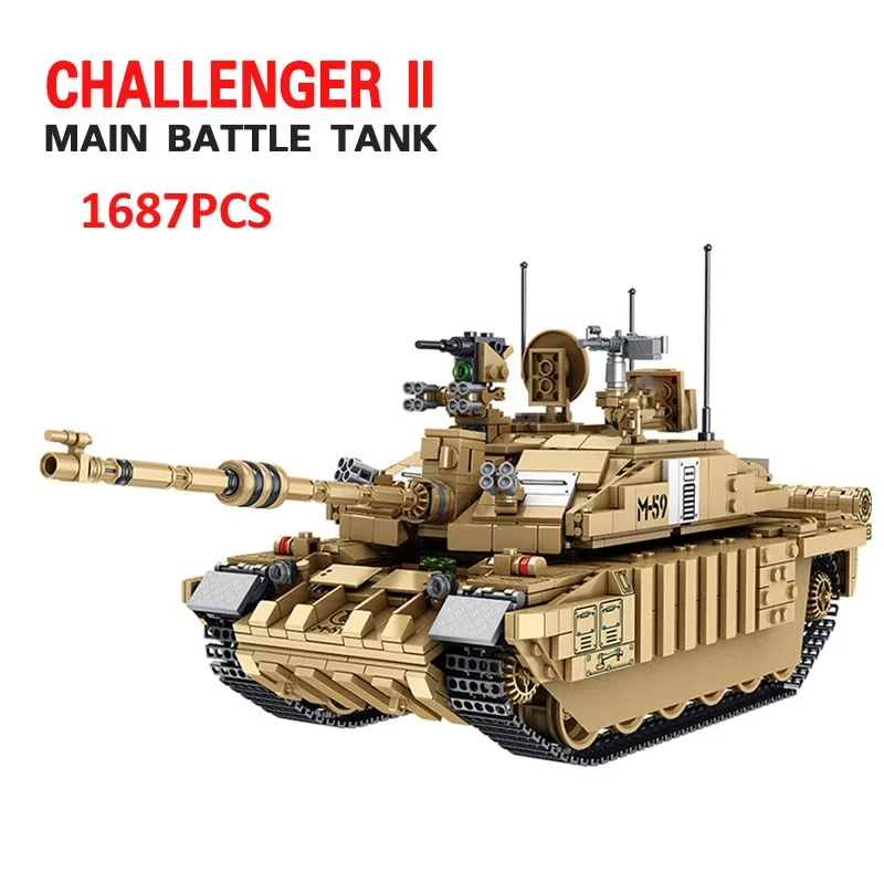 Kids Toys Uk - 1687 Uds. Tanques militares UK Challenger