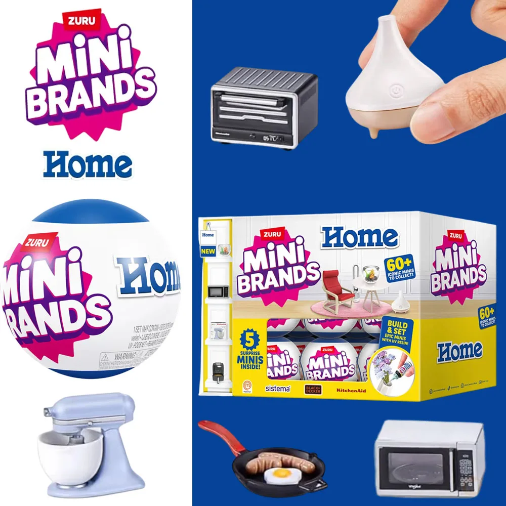 Kids Toys Kitchen - ZURU Mini Brands Serie Hogar, Más