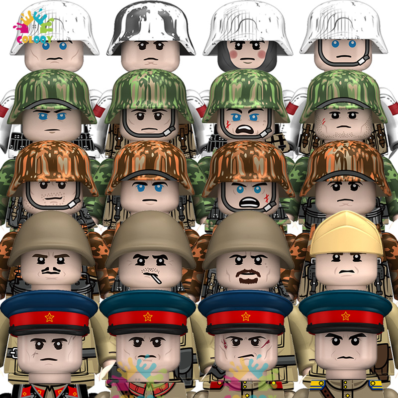 Kids Toys Uk - Juguetes para Niños WW2 N637--N718 Bloques