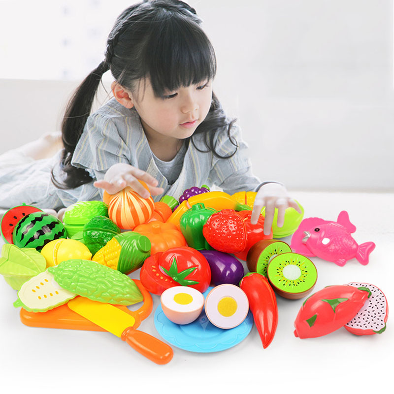 Kids Toys Kitchen - Juguetes para cortar frutas y verduras