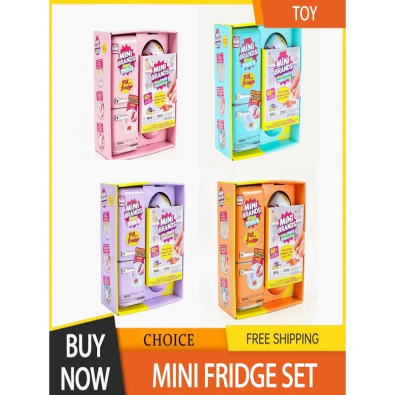 Kids Toys Brand - Set de Mini Refrigerador Original Fill