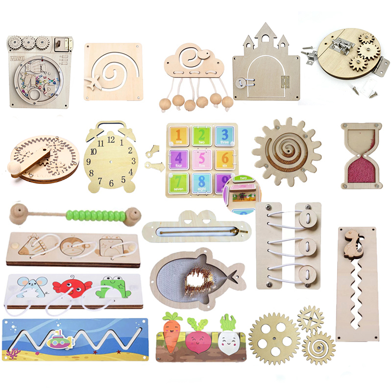 Kids Toys 2 Year Old - Accesorios de tablero ocupado para bebé,
