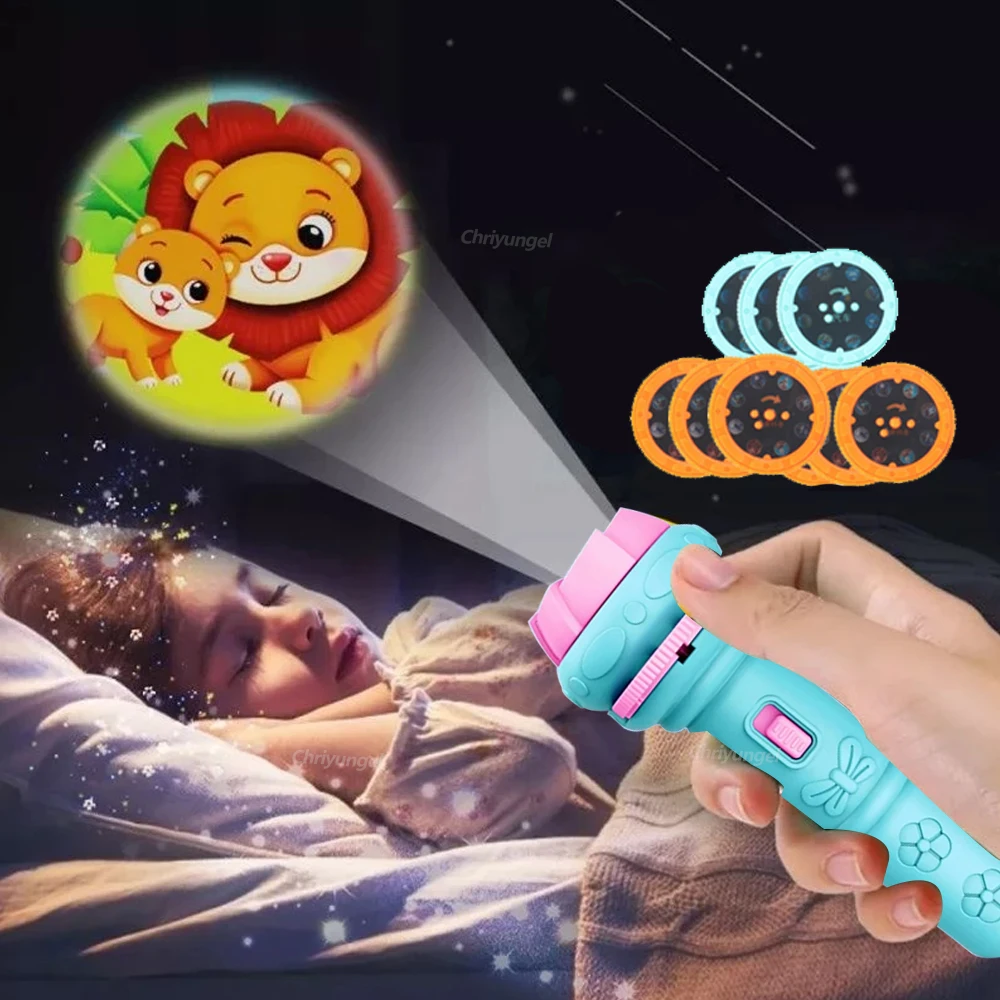 Linterna proyector para niños  - Kids Toys Cartoon Images reseña y precio