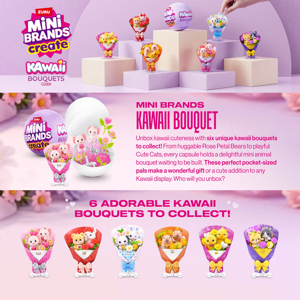 ZURU Mini Brands Mini Kawaii B - Kids Toys Brand reseña y precio
