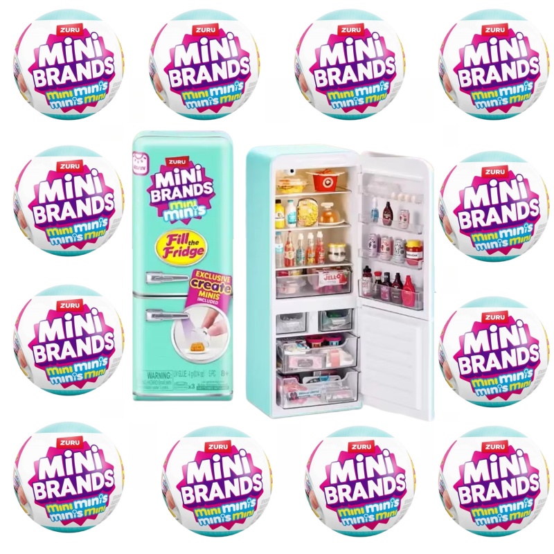 Nuevo ZURU Mini Brands Refrige - Kids Toys Brand reseña y precio