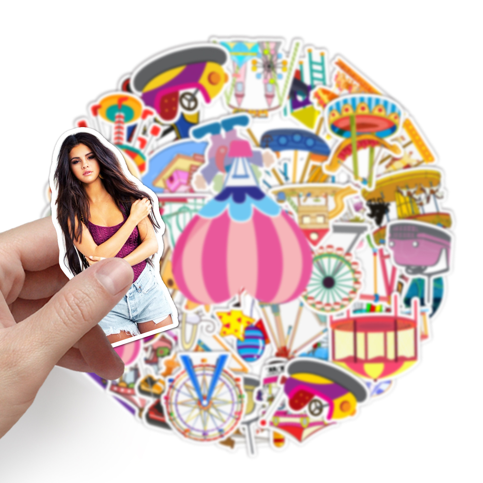 10/30/50 Uds Selena Gomez estr - Kids Toys Scooter reseña y precio