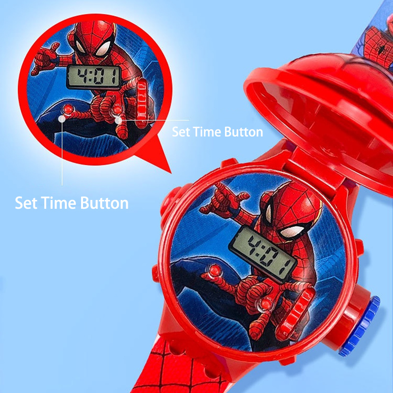 Relojes Infantiles 3D con Proy - Kids Toys Review reseña y precio