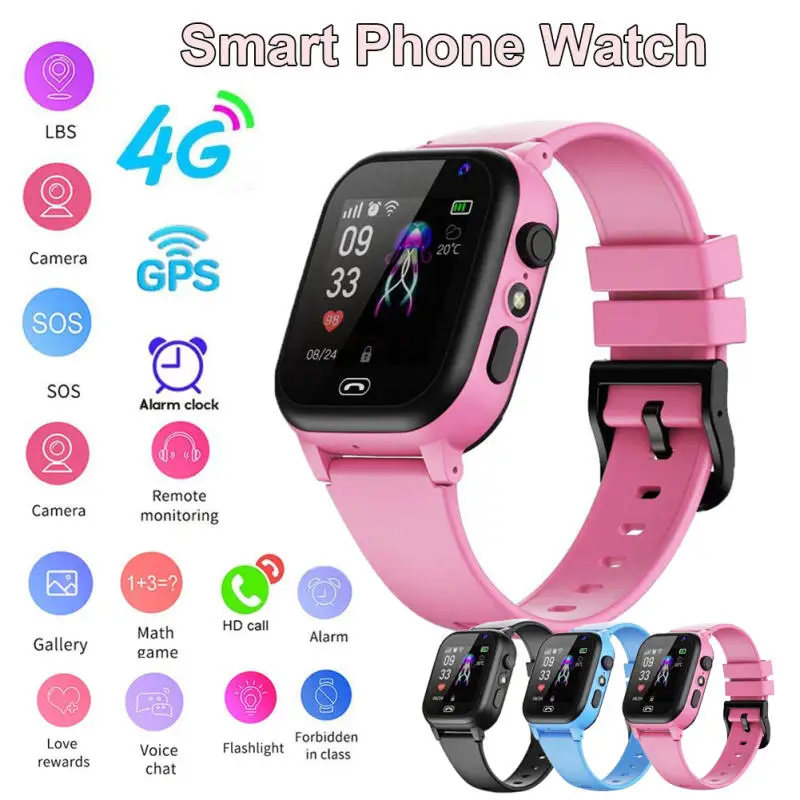 Reloj inteligente 4G para niño - Kids Toys Youtube reseña y precio