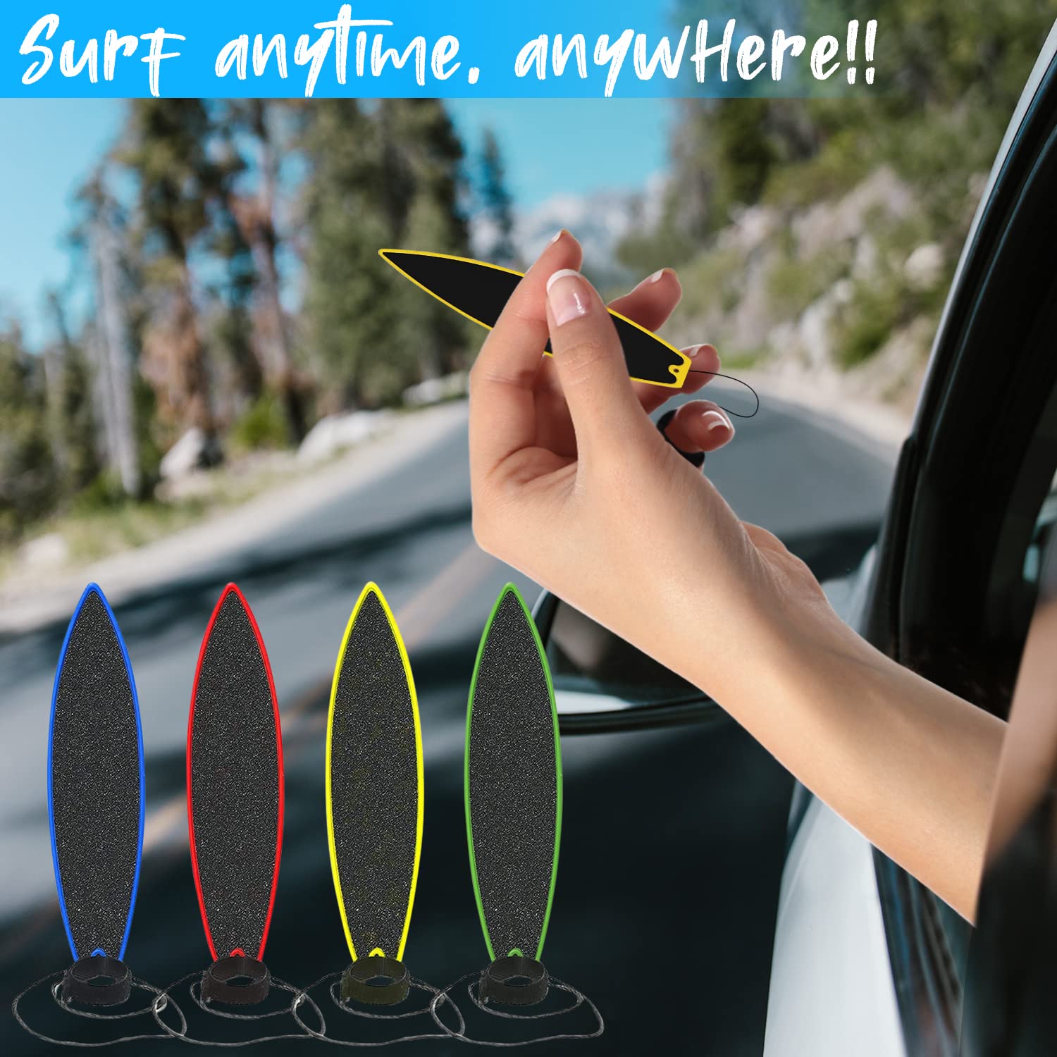 Tabla de Surf de dedo con puño - Kids Toys Scooter reseña y precio