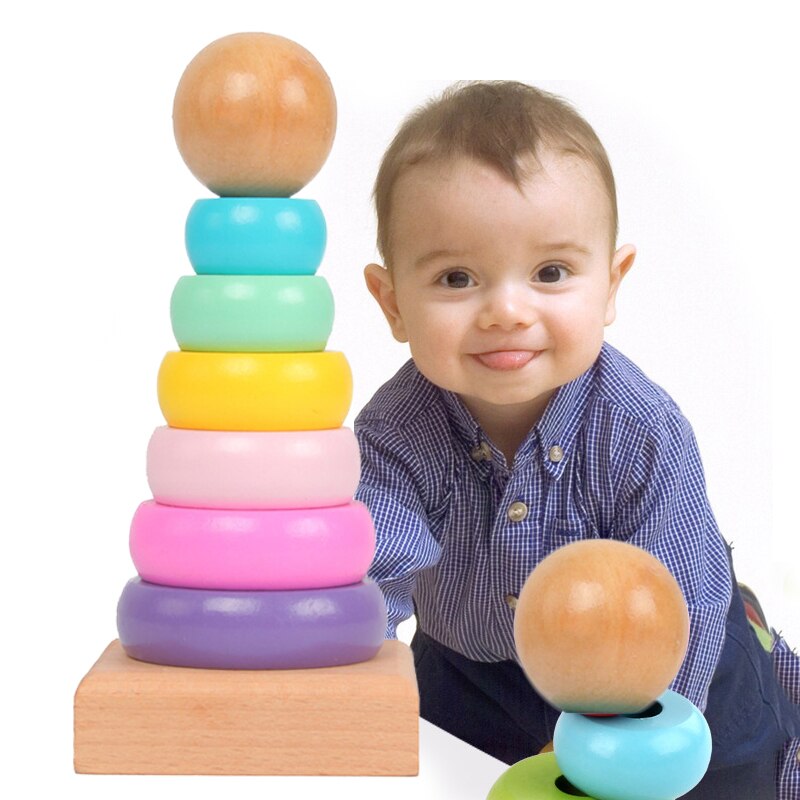 Virola de torre de arcoíris pa - Kids Toys 2 Year Old reseña y precio