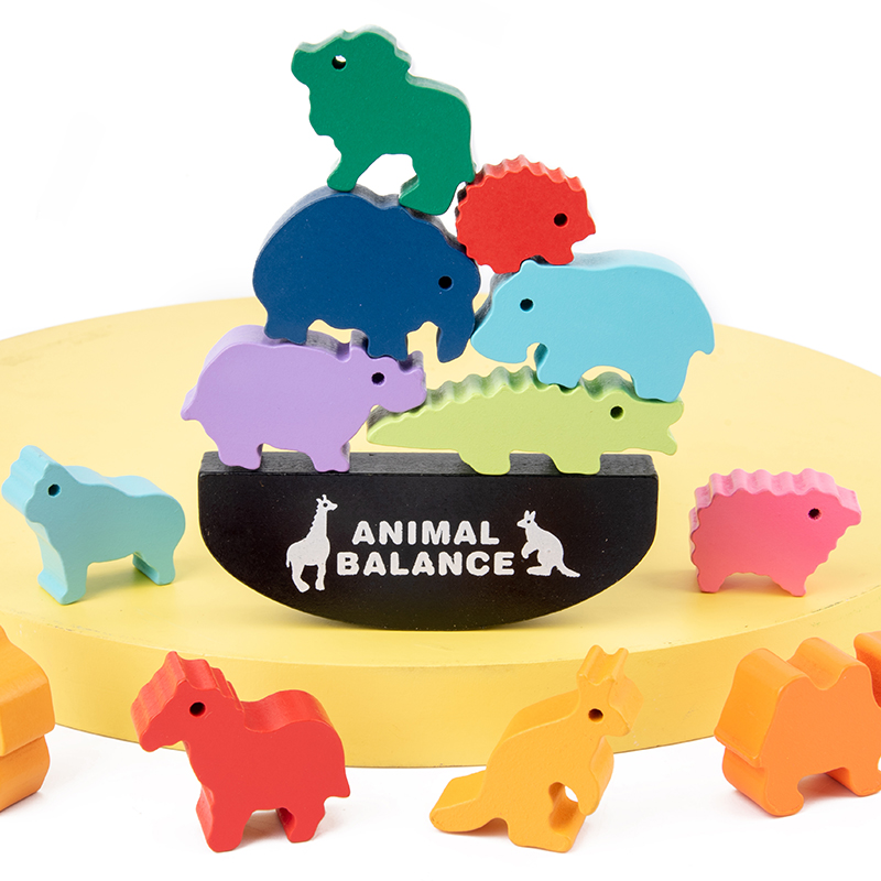 Juego de Bloques de Equilibrio - Wooden Blocks Stacking reseña y precio