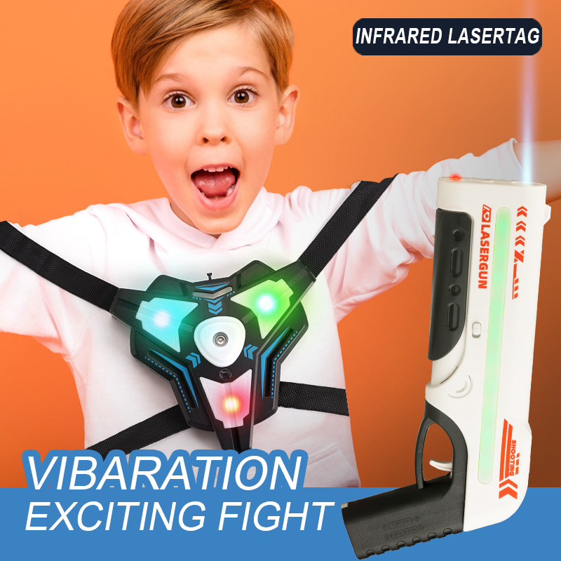 DIZ TOYS-pistola de juguete de - Laser Tag Set Kids reseña y precio