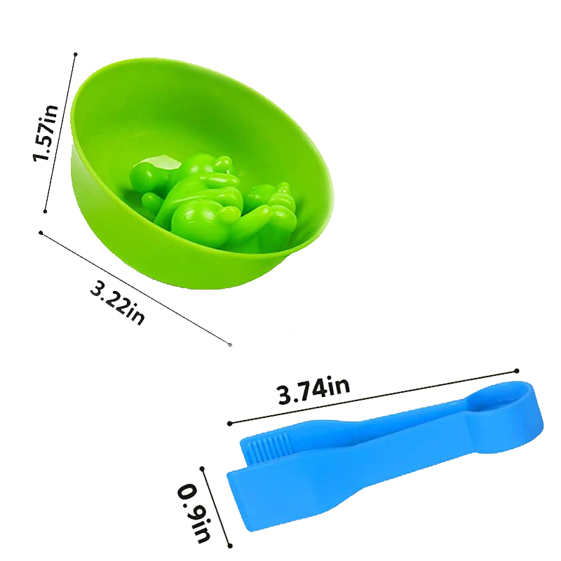 6 cuencos de plástico con 2 pi - Kids Toys 2 Year Old reseña y precio