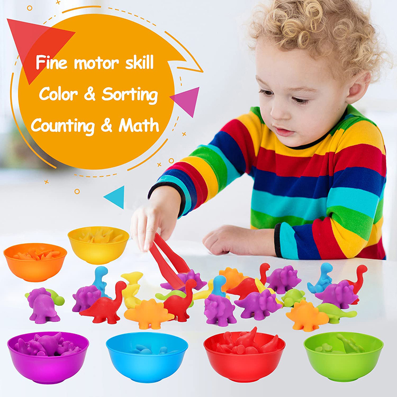 6 cuencos de plástico con 2 pi - Kids Toys 2 Year Old reseña y precio