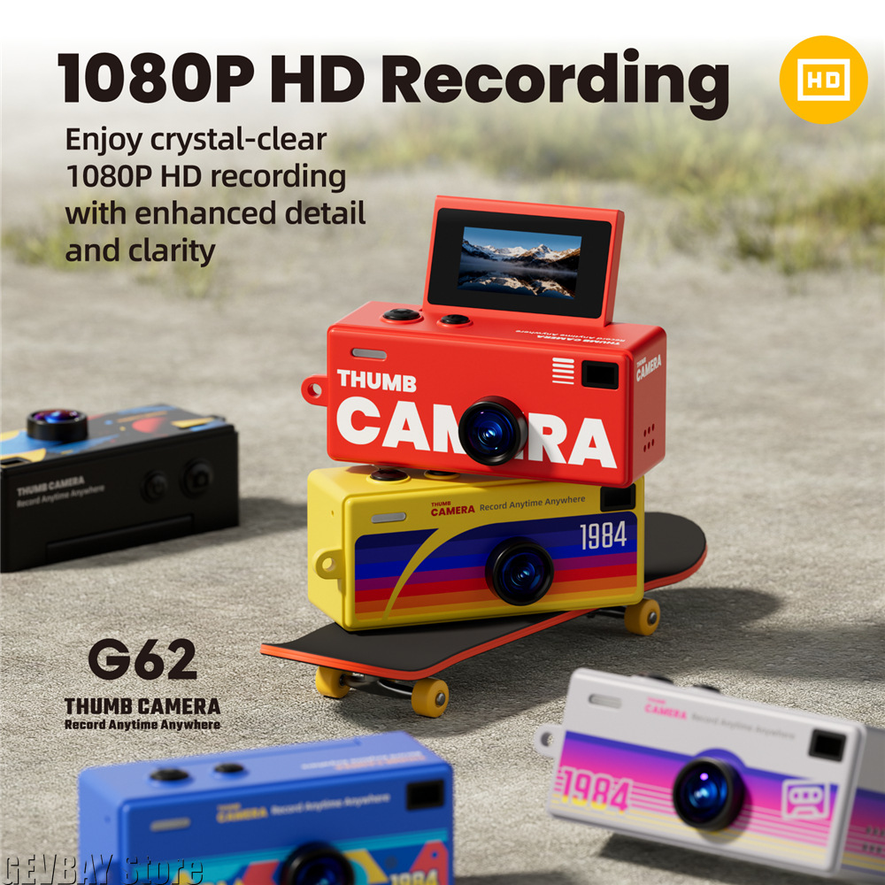 Cámara Retro Mini G62 con Form - Kids Toys Youtube reseña y precio