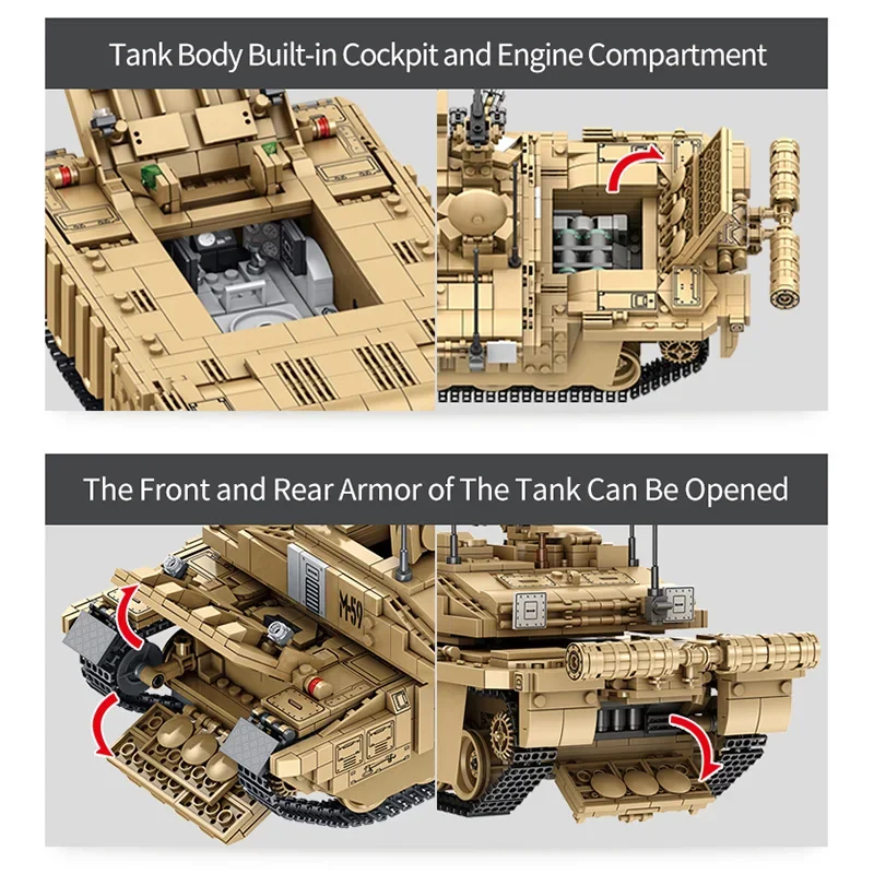 1687 Uds. Tanques militares UK - Kids Toys Uk reseña y precio