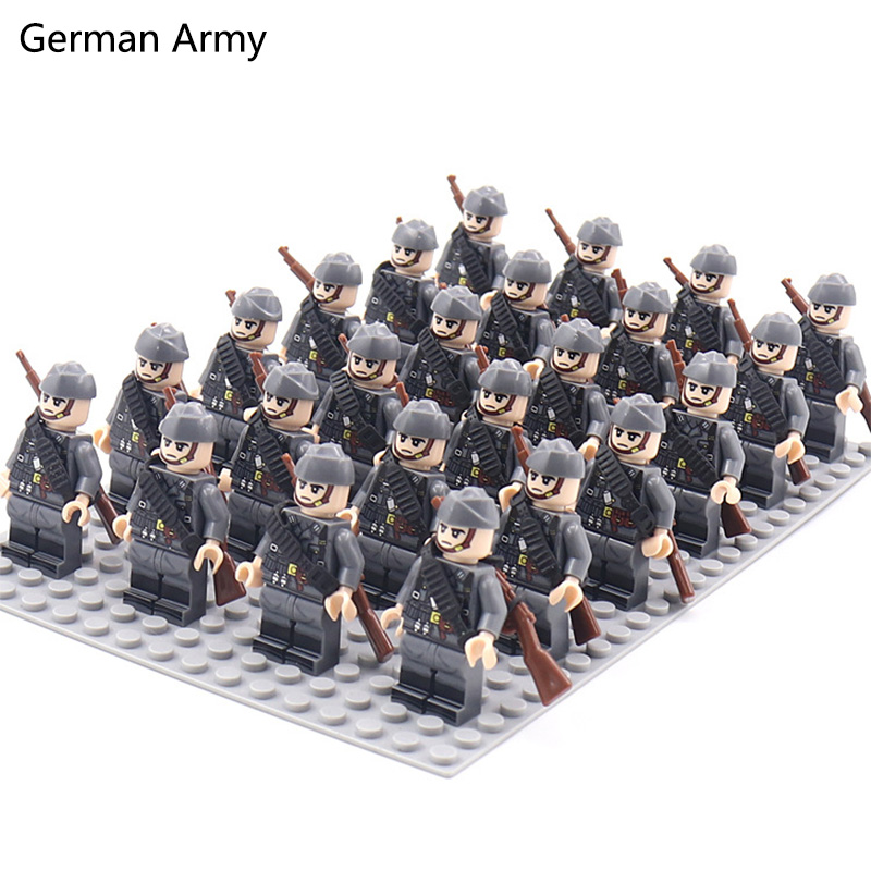 WW2 24 unids/lote soldados mil - Kids Toys Uk reseña y precio