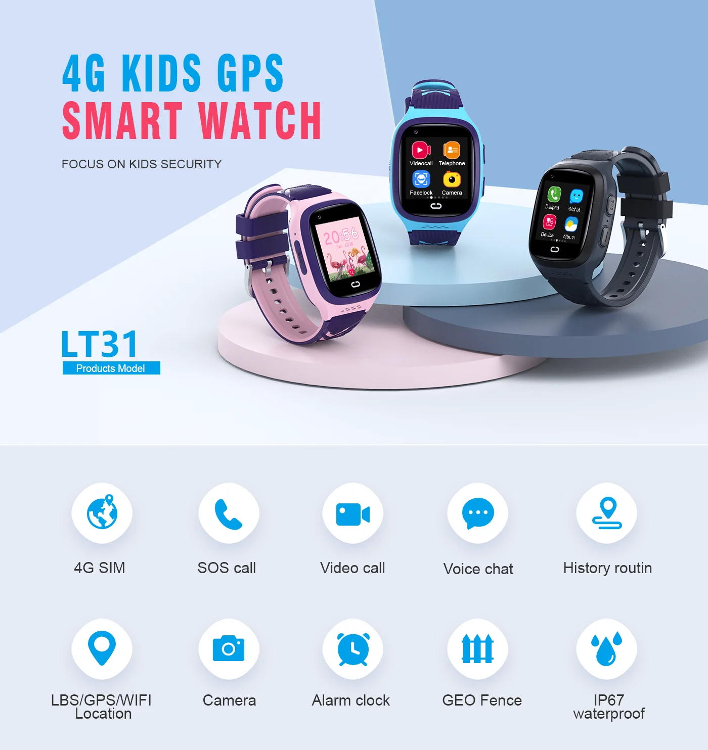 Reloj inteligente 4G para niño - Kids Toys Youtube reseña y precio