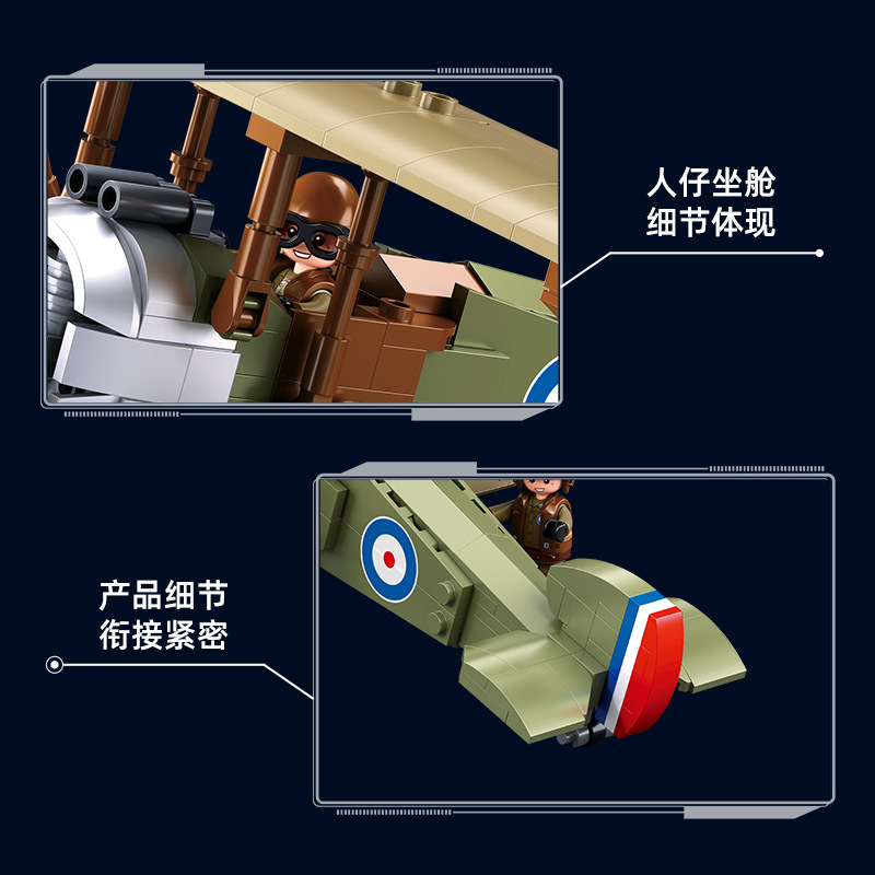 WW1 Reino Unido F. 1 biplano S - Kids Toys Uk reseña y precio