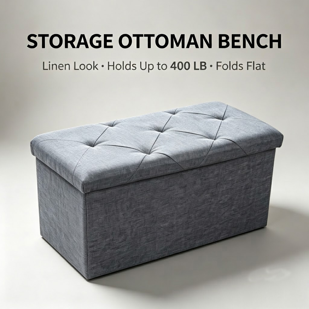 Banco Otomano Plegable con Alm - Wooden Blocks Stacking reseña y precio