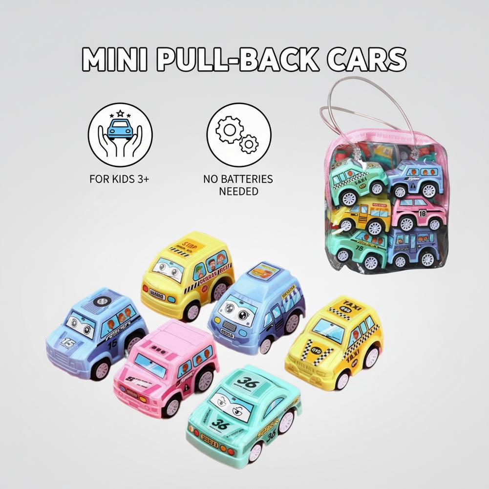 6 Coches de Juguete a Escala,  - Kids Toys Review reseña y precio