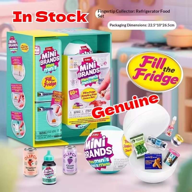 Set de Mini Refrigerador Origi - Kids Toys Brand reseña y precio