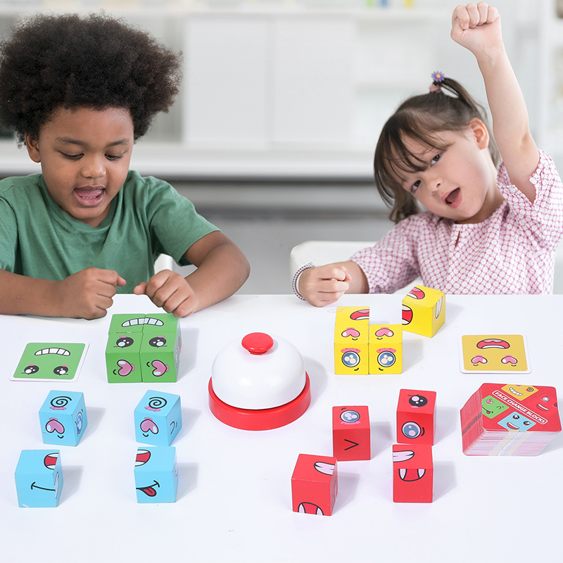 Juego de cubo de cambio de car - Wooden Blocks Stacking reseña y precio