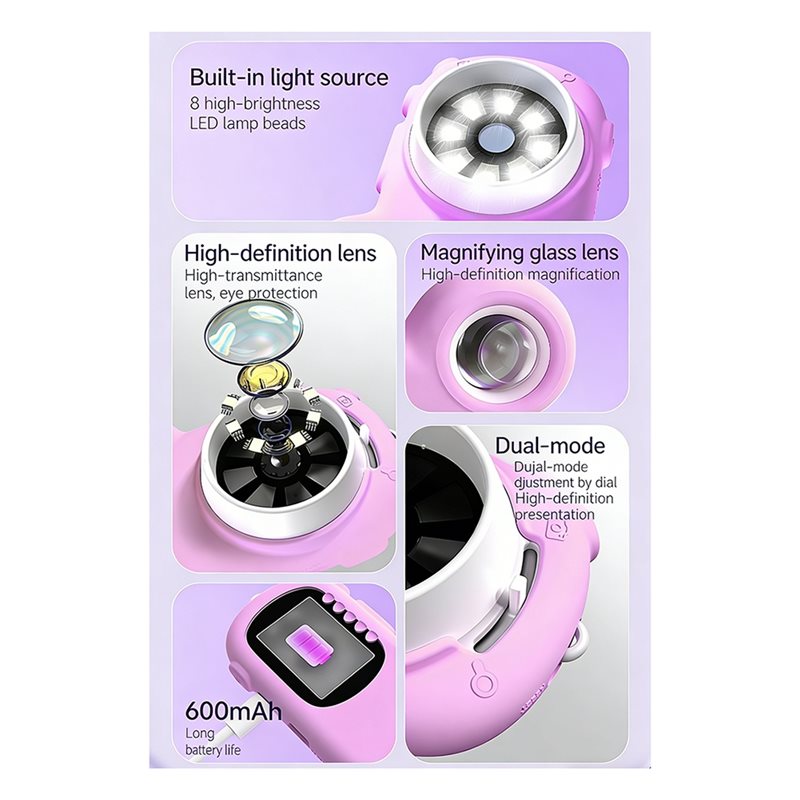 Microscopio 2 en 1 FBIL-2 para - Kids Toys Videos reseña y precio