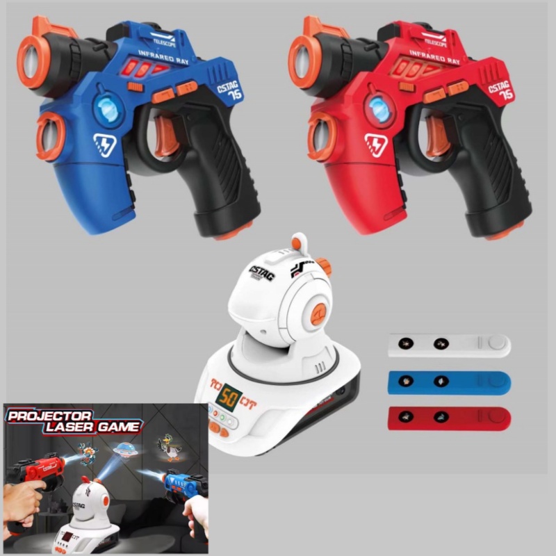CSTAG-proyector de caza de pat - Laser Tag Set Kids reseña y precio