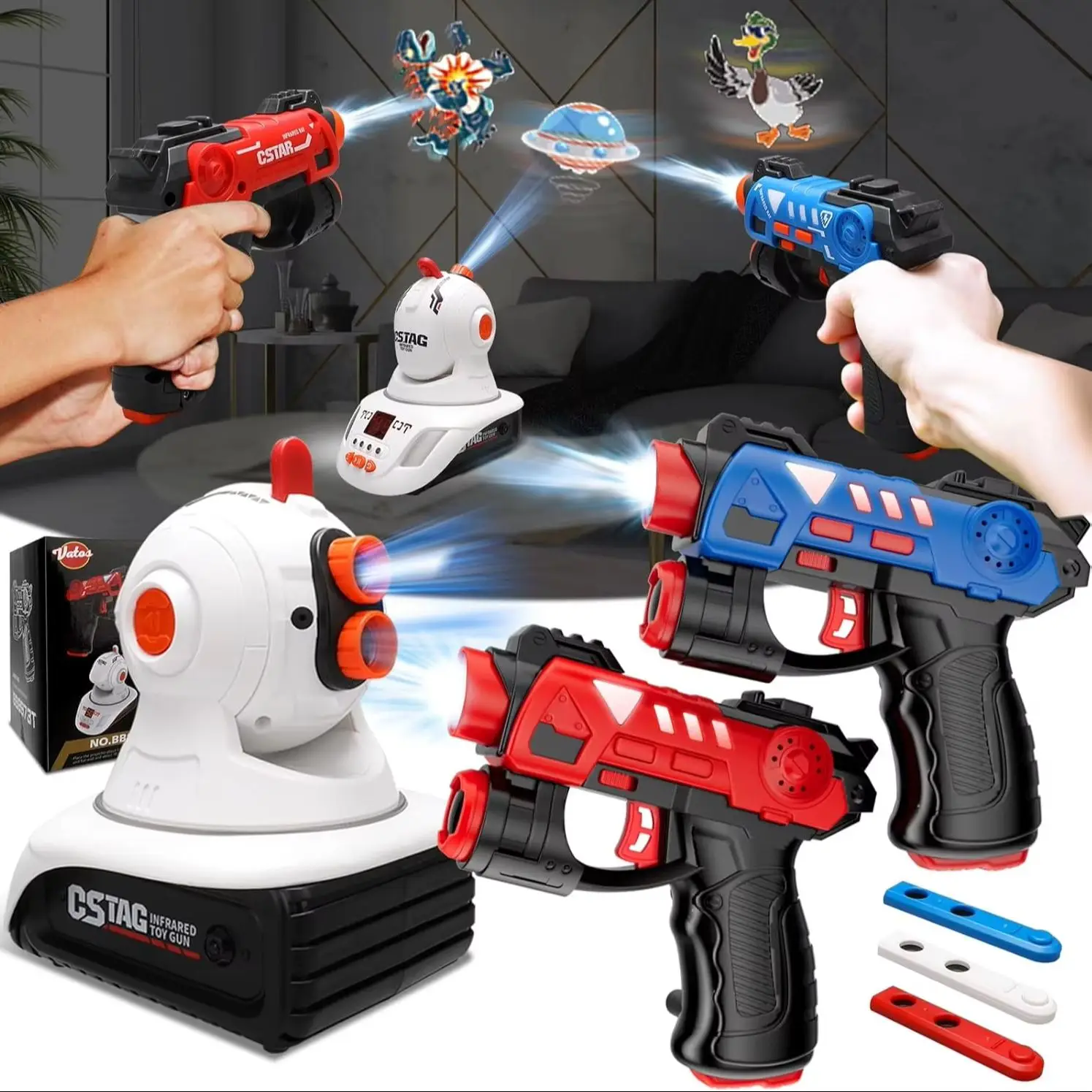 Juego de Pistolas Láser con Pr - Laser Tag Set Kids reseña y precio
