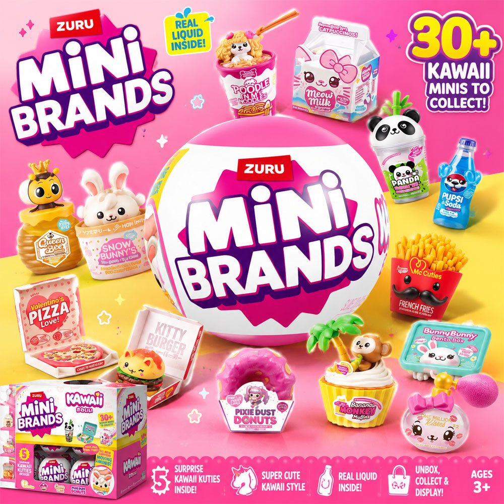 Zuru Mini Brands 5 Surprise Ka - Kids Toys Brand reseña y precio