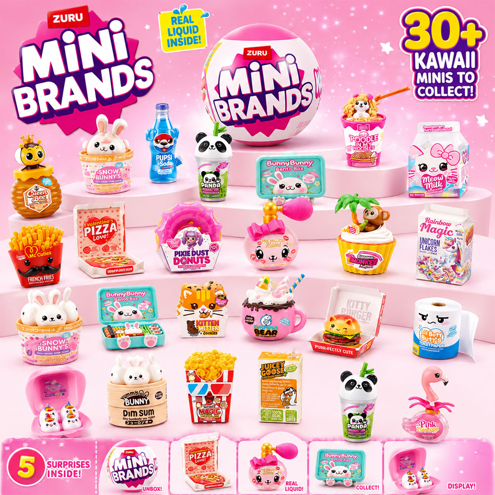 Zuru Mini Brands 5 Surprise Ka - Kids Toys Brand reseña y precio
