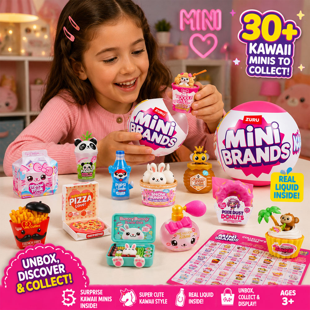 Zuru Mini Brands 5 Surprise Ka - Kids Toys Brand reseña y precio