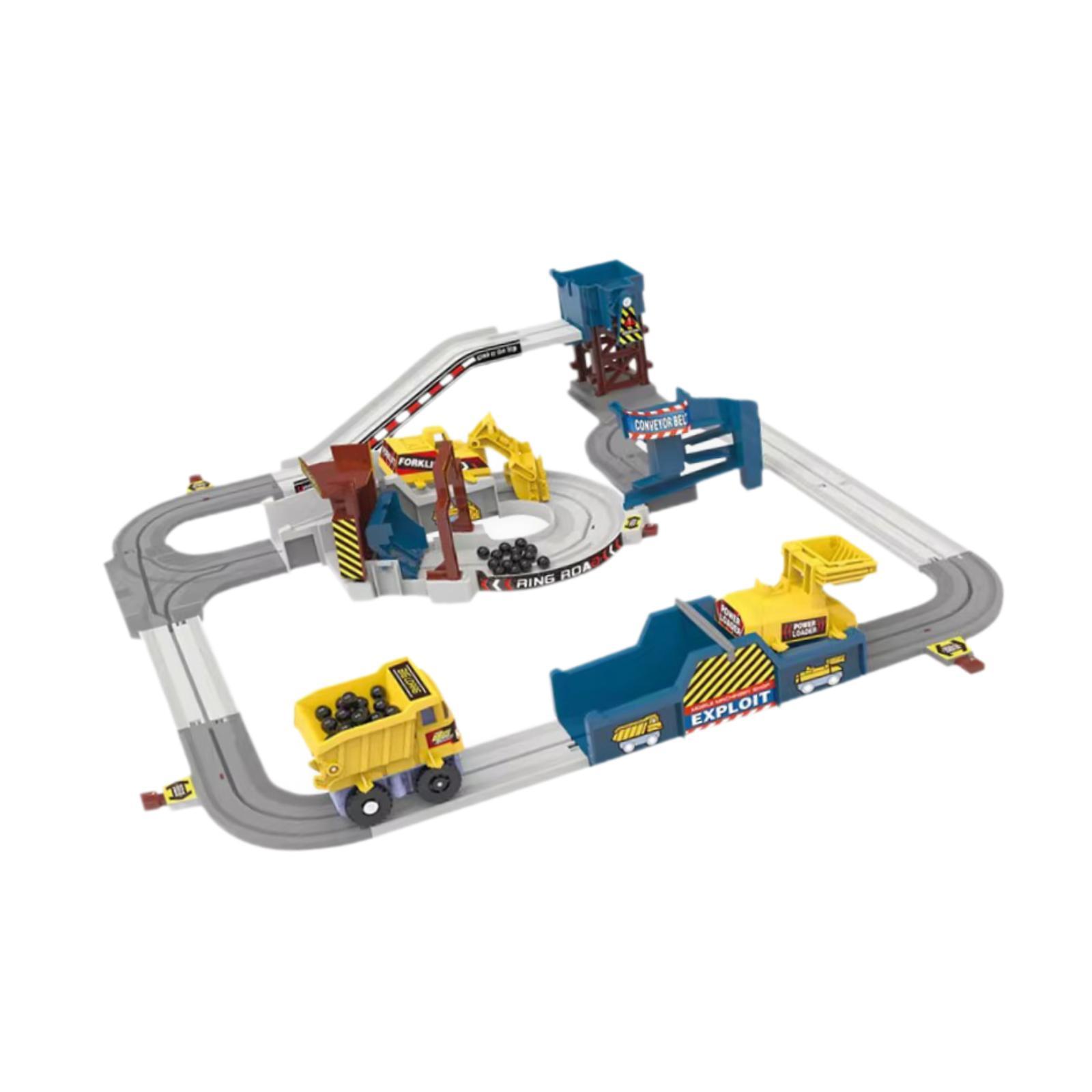 Juego de juguetes de pista de  - Kids Quarry Toys reseña y precio