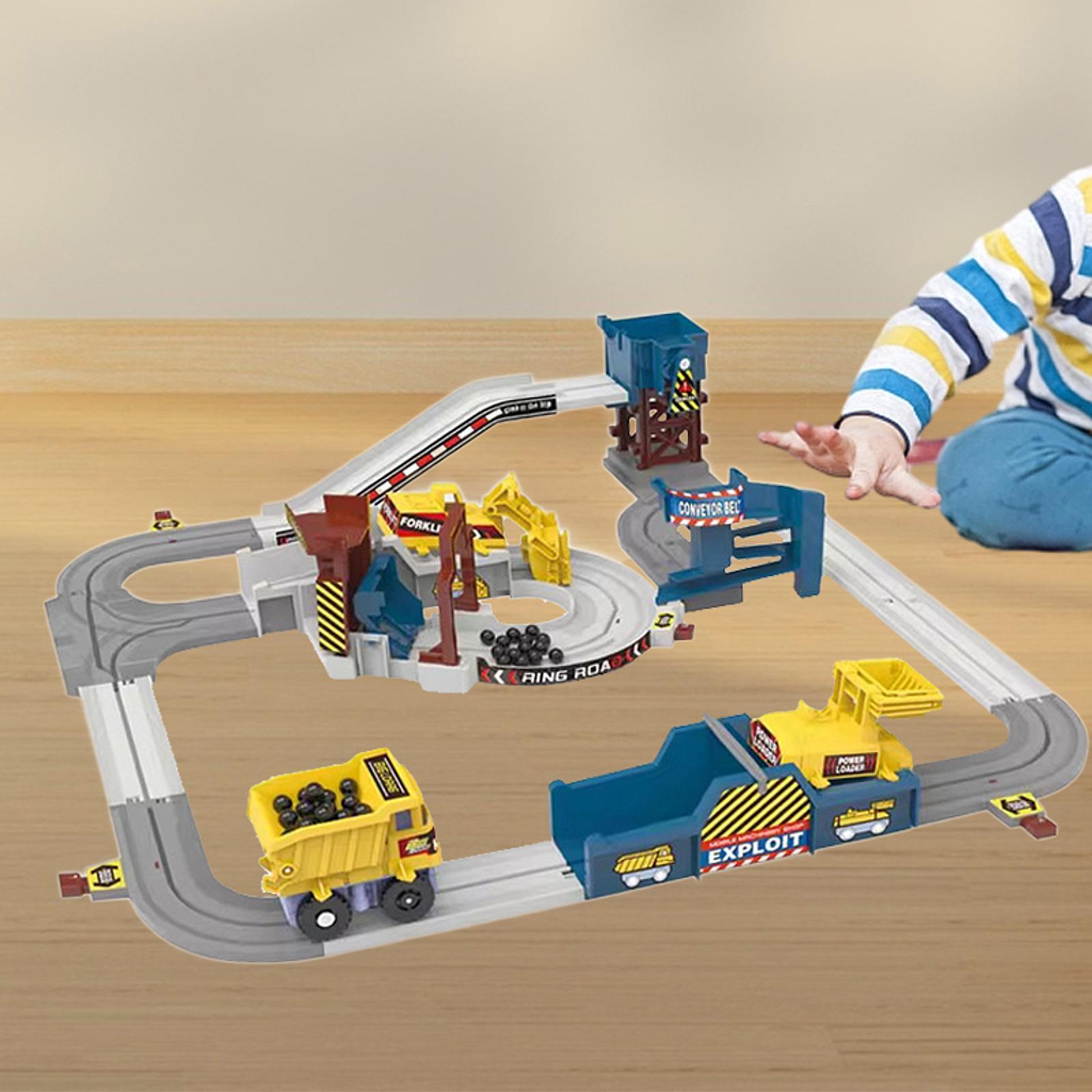 Juego de juguetes de pista de  - Kids Quarry Toys reseña y precio