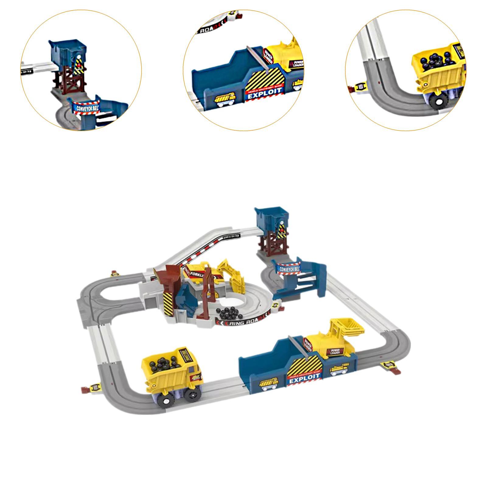 Juego de juguetes de pista de  - Kids Quarry Toys reseña y precio
