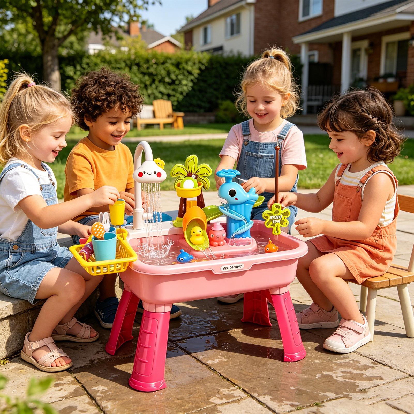 Fregadero de Juego Eléctrico p - Kids Toys Kitchen reseña y precio