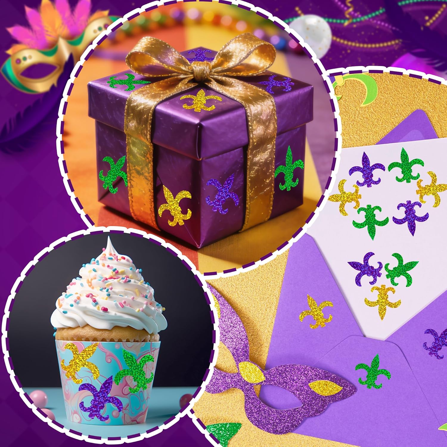 500 Pegatinas de Mardi Gras pa - Laser Tag Set Kids reseña y precio